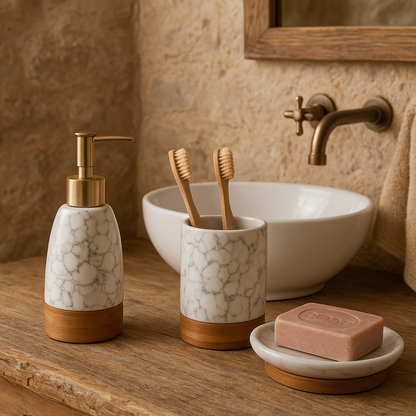 The Elm & Ivory Bath Set